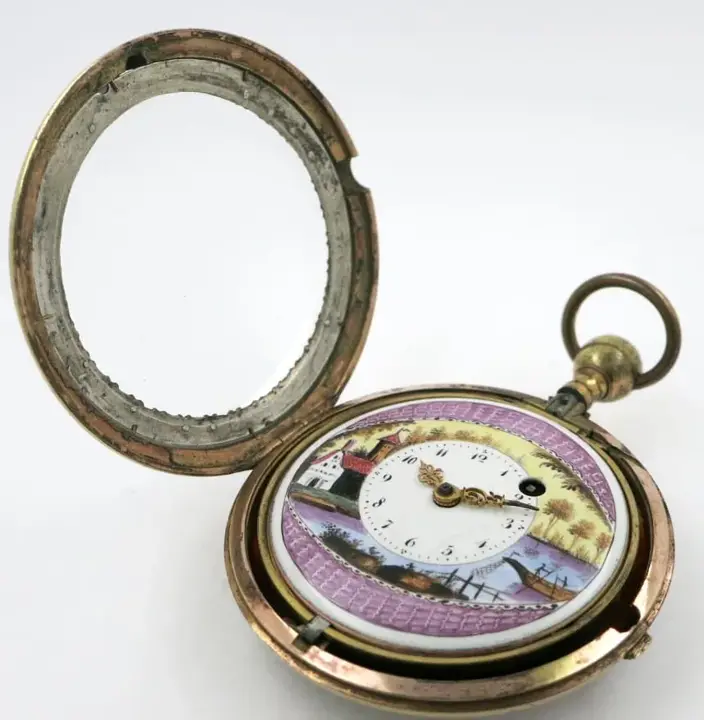 Polychrome French verge in unusual case – C1790 — عکس ۵ از رکورد آرشیو WatchMuseum