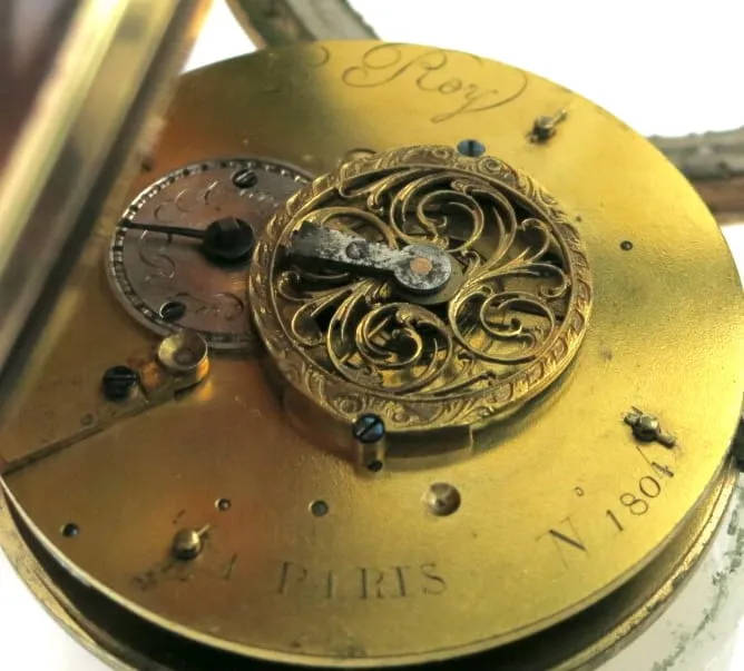 Polychrome French verge in unusual case – C1790 — عکس ۸ از رکورد آرشیو WatchMuseum
