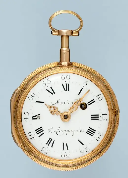 QUARTER REPEATING THREE COLOUR GOLD SWISS VERGE – Circa 1790 — عکس ۵ از رکورد آرشیو WatchMuseum