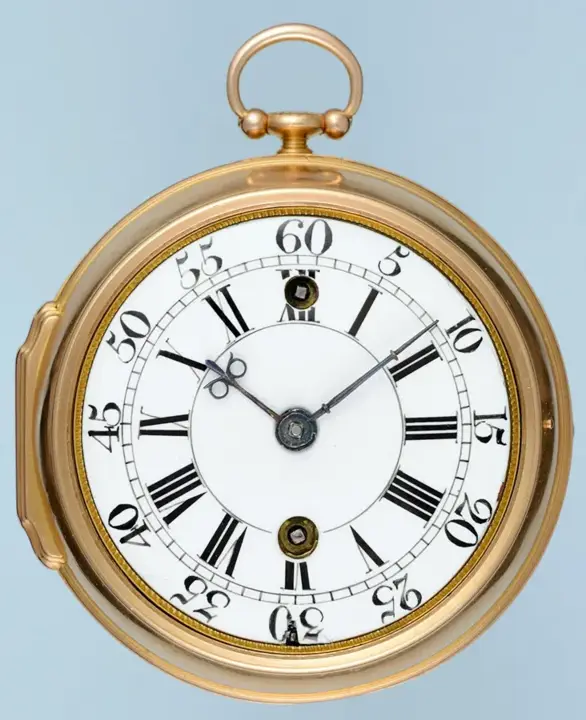 EARLY VERGE POCKET WATCH WITH GARDEN OF EDEN AUTOMATION – 1730 — عکس ۲ از رکورد آرشیو WatchMuseum