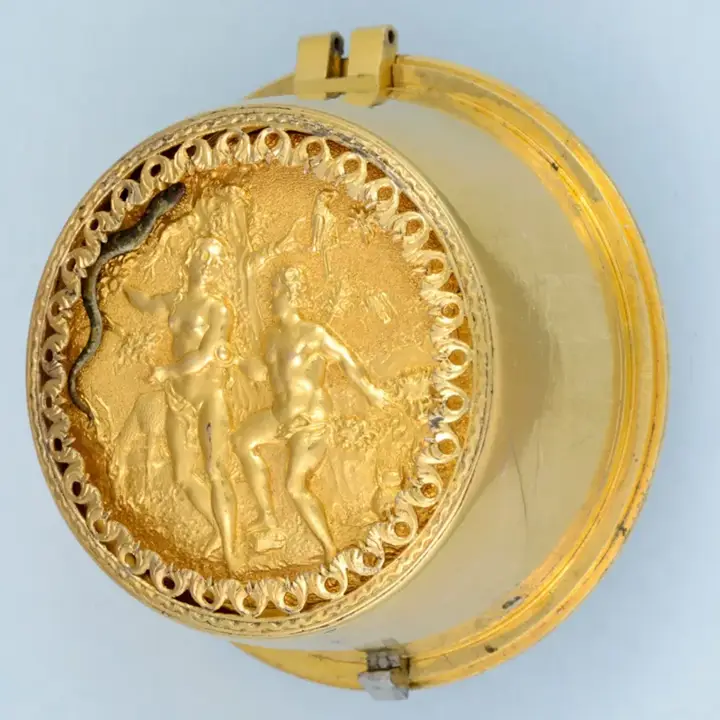 EARLY VERGE POCKET WATCH WITH GARDEN OF EDEN AUTOMATION – 1730 — عکس ۳ از رکورد آرشیو WatchMuseum
