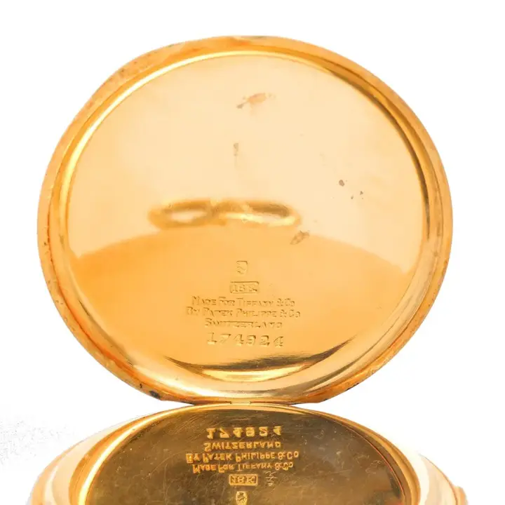 EXTRA Patek Phillipe for Tiffany & Co. Minute Repeater Men’s Pocket Watch – 1905-1910 — عکس ۳ از رکورد آرشیو WatchMuseum