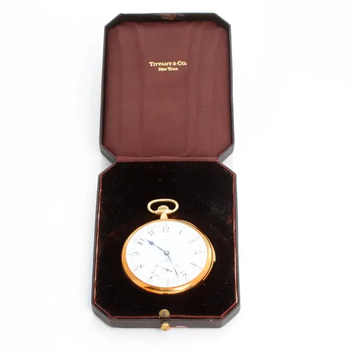 EXTRA Patek Phillipe for Tiffany & Co. Minute Repeater Men’s Pocket Watch – 1905-1910 — عکس ۷ از رکورد آرشیو WatchMuseum
