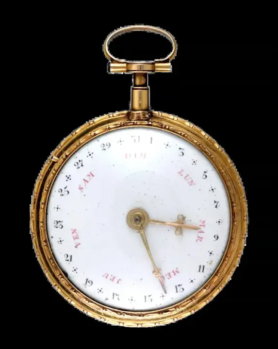 GOLD CALENDAR FOB – Circa 1790 — عکس ۱ از رکورد آرشیو WatchMuseum