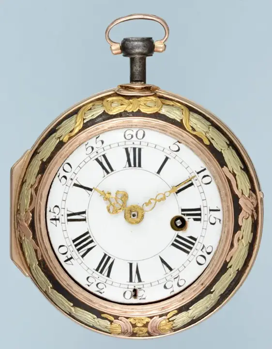 GOLD DECORATED WATCH AND CHATELAINE – 1760 — عکس ۳ از رکورد آرشیو WatchMuseum
