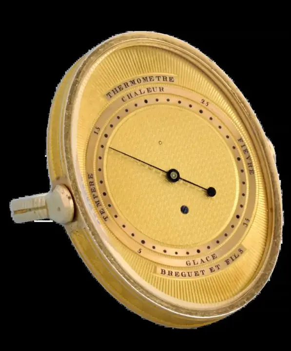 GOLD RING THERMOMETER BY BREGUET – 1810 — عکس ۱ از رکورد آرشیو WatchMuseum