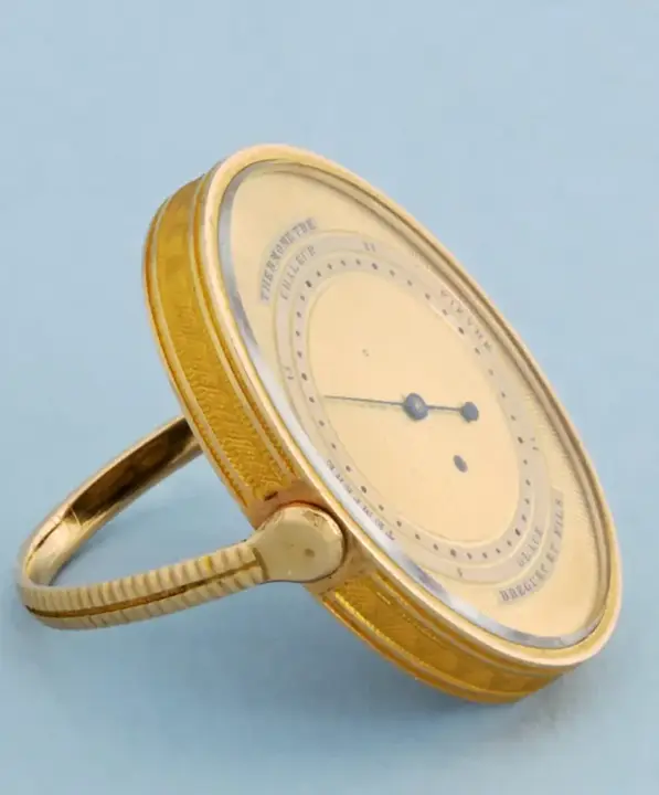 GOLD RING THERMOMETER BY BREGUET – 1810 — عکس ۲ از رکورد آرشیو WatchMuseum