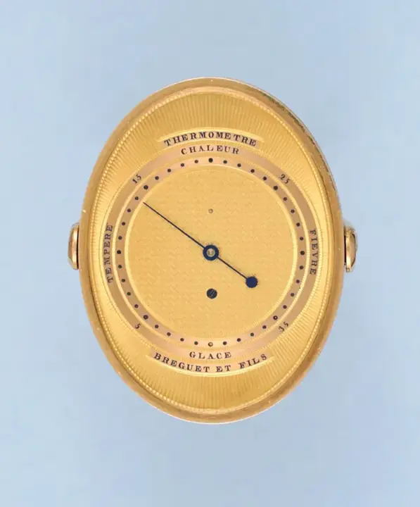 GOLD RING THERMOMETER BY BREGUET – 1810 — عکس ۵ از رکورد آرشیو WatchMuseum