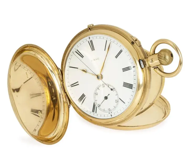 18CT Gold Independent Second Pocket Watch – 1884 — عکس ۲ از رکورد آرشیو WatchMuseum