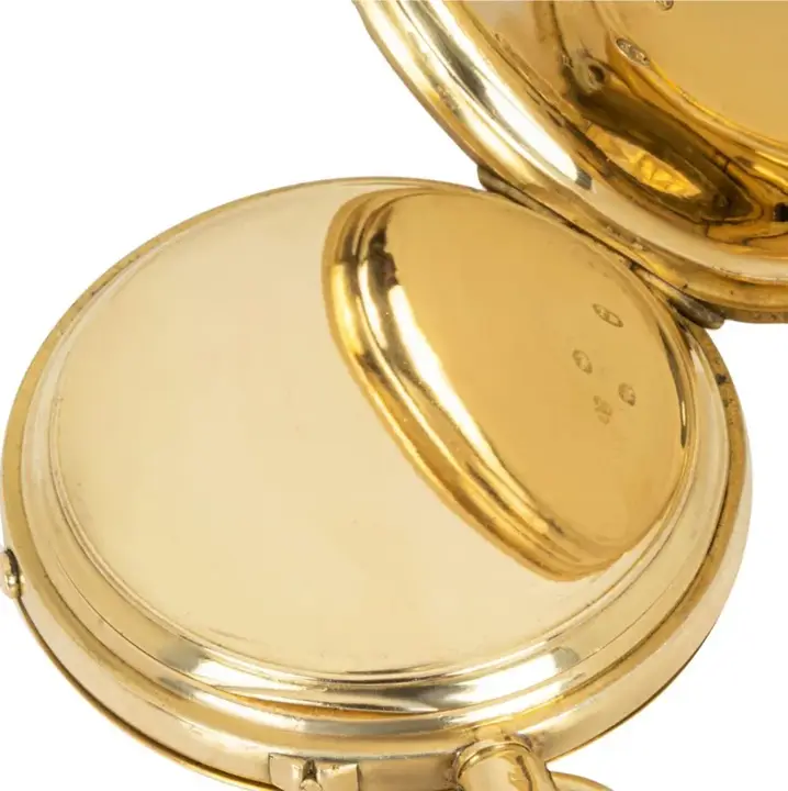 18CT Gold Independent Second Pocket Watch – 1884 — عکس ۵ از رکورد آرشیو WatchMuseum