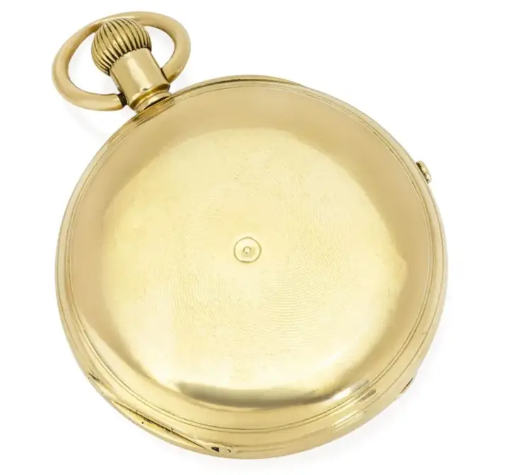 18CT Gold Independent Second Pocket Watch – 1884 — عکس ۷ از رکورد آرشیو WatchMuseum