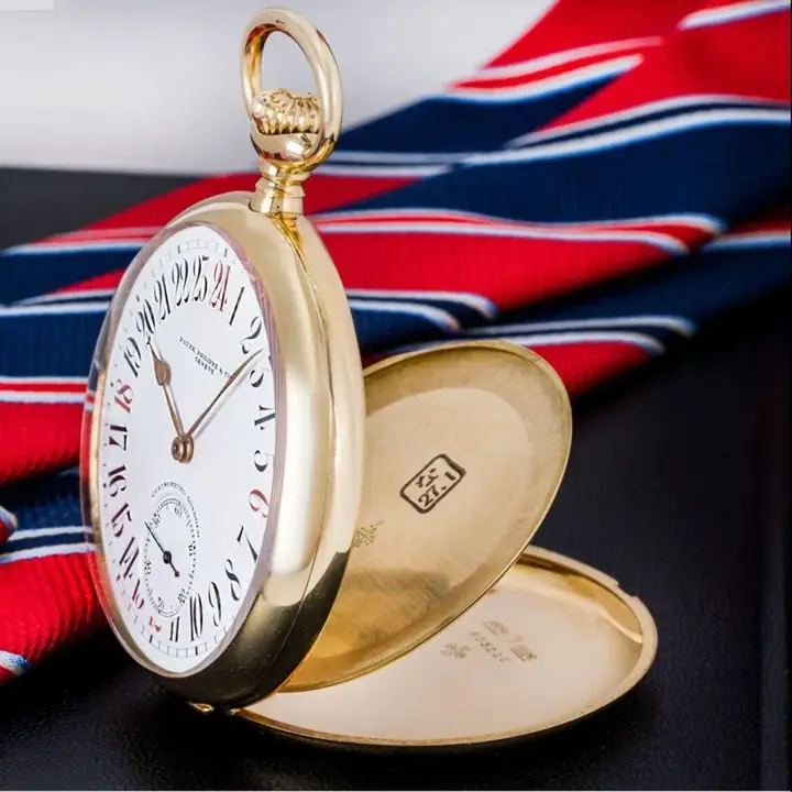 Patek Philippe Gondolo 24 Hour Dial Lever Pocket Watch – Circa 1910 — عکس ۲ از رکورد آرشیو WatchMuseum