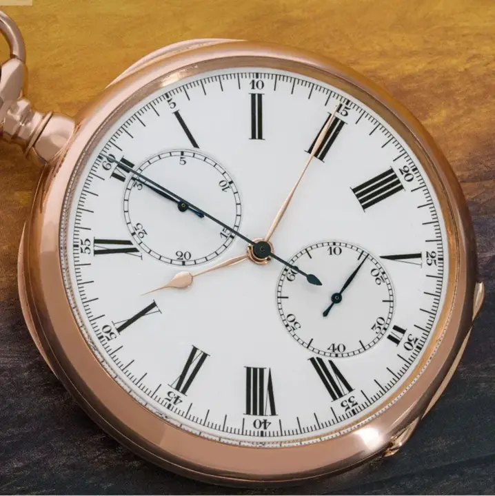 Patek Philippe Gondolo Rose Gold Chronograph Pocket Watch – C1920s — عکس ۲ از رکورد آرشیو WatchMuseum