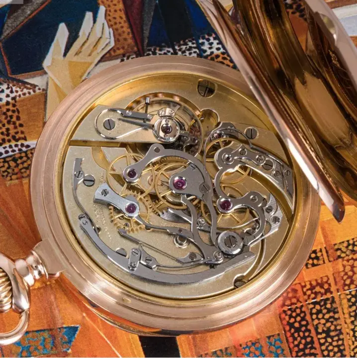 Patek Philippe Gondolo Rose Gold Chronograph Pocket Watch – C1920s — عکس ۴ از رکورد آرشیو WatchMuseum