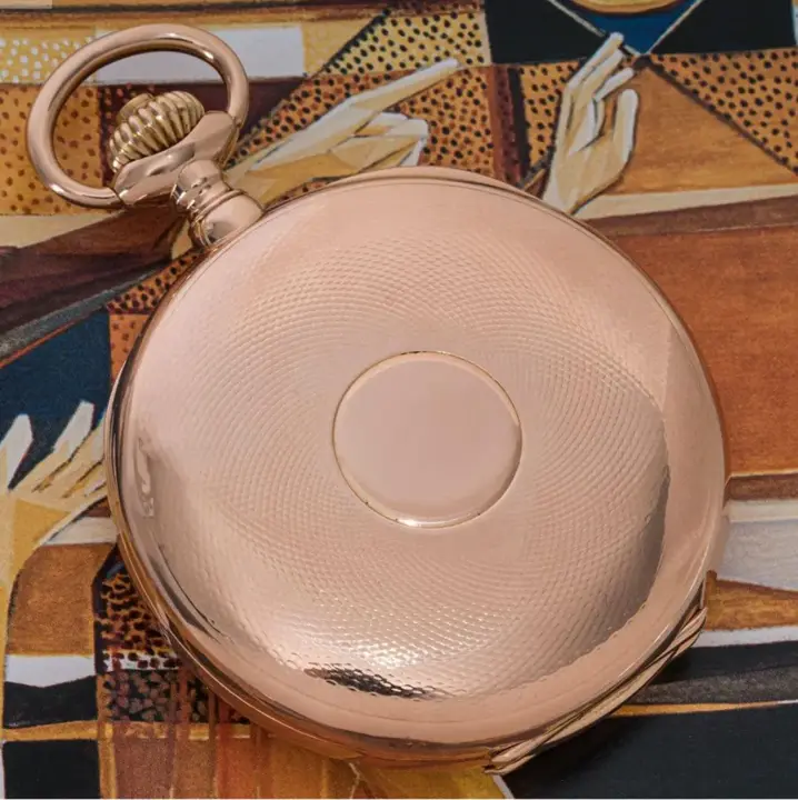 Patek Philippe Gondolo Rose Gold Chronograph Pocket Watch – C1920s — عکس ۷ از رکورد آرشیو WatchMuseum