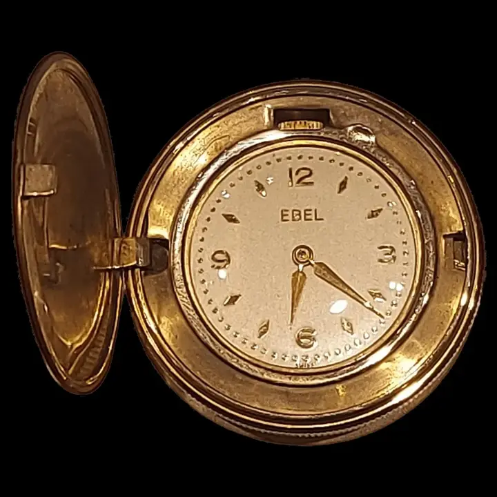 Ebel Gold Plated Pocket Watch – 1950 — عکس ۱ از رکورد آرشیو WatchMuseum