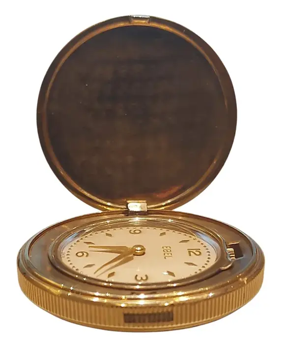 Ebel Gold Plated Pocket Watch – 1950 — عکس ۳ از رکورد آرشیو WatchMuseum