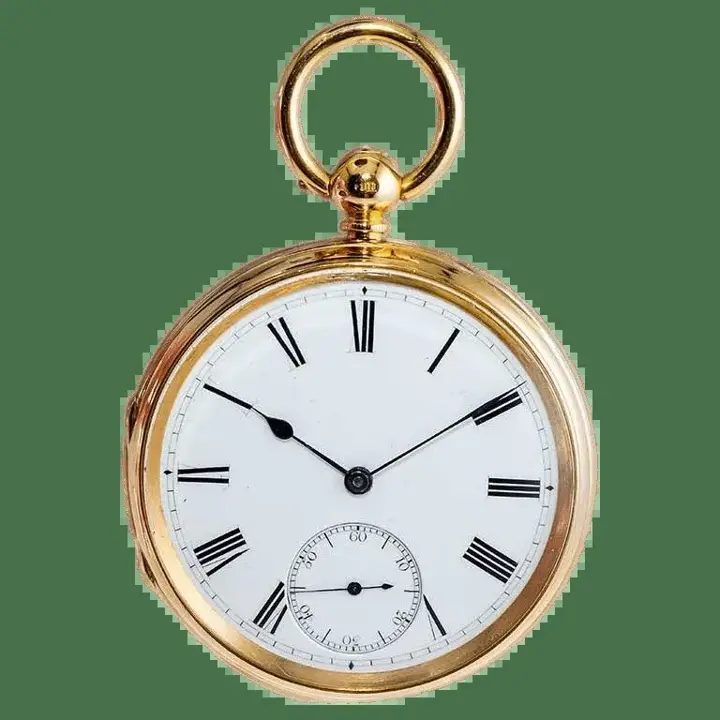 Rob Crook 18 Karat Yellow Gold Keywind Pocket Watch – Circa 1845 — عکس ۱ از رکورد آرشیو WatchMuseum