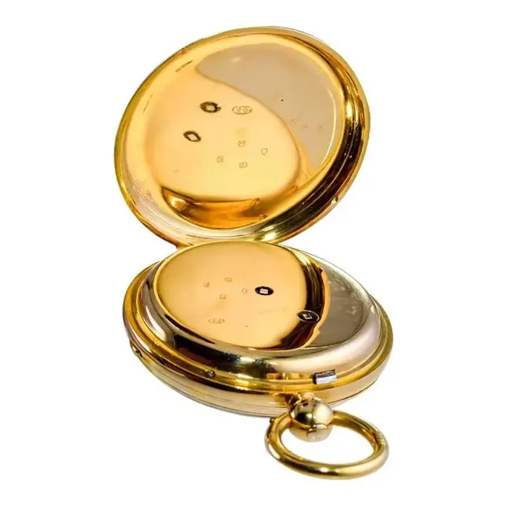 Rob Crook 18 Karat Yellow Gold Keywind Pocket Watch – Circa 1845 — عکس ۸ از رکورد آرشیو WatchMuseum