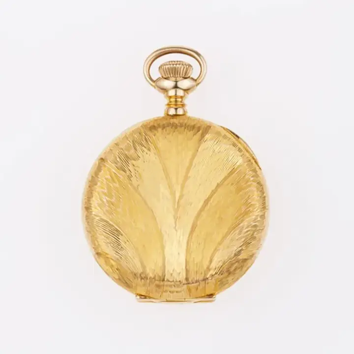 Rockford Pocket Watch 14k Yellow Gold White Porcelain Dial – 1913 — عکس ۴ از رکورد آرشیو WatchMuseum