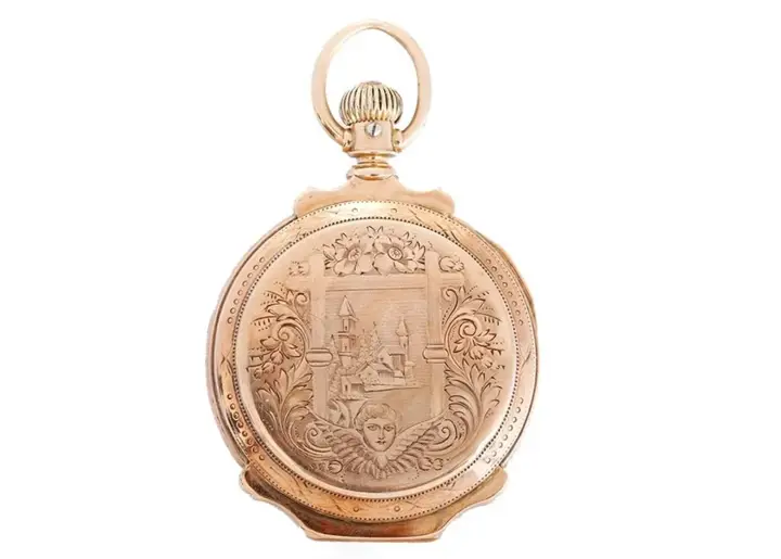 Rockford Yellow Gold Box Hinge Pocket Watch – 20th Century — عکس ۲ از رکورد آرشیو WatchMuseum