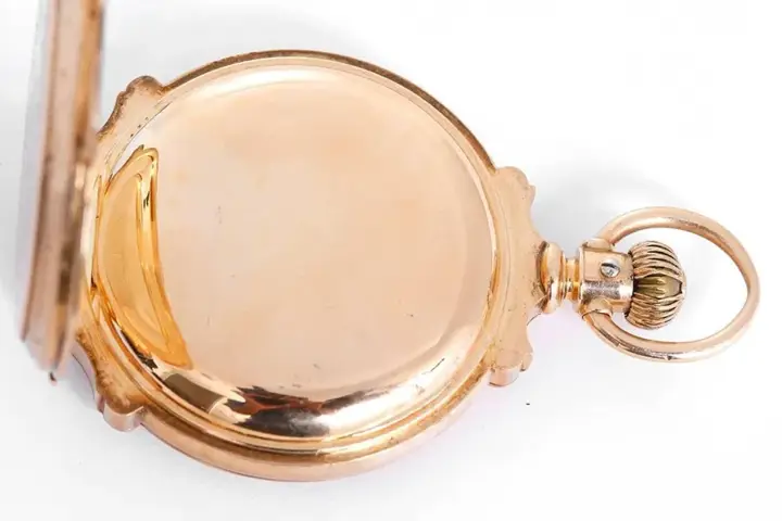 Rockford Yellow Gold Box Hinge Pocket Watch – 20th Century — عکس ۳ از رکورد آرشیو WatchMuseum