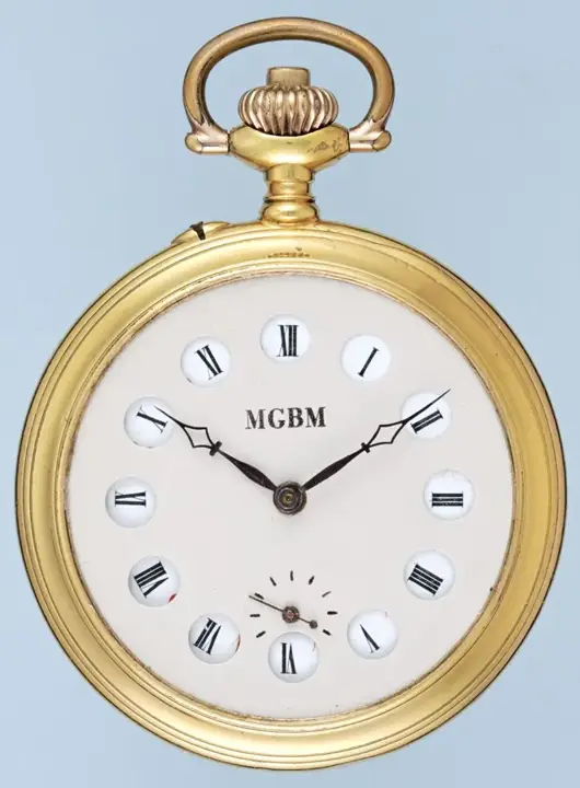Silver 24 Hour Dial Lever Pocket Watch – Circa 1895 — عکس ۳ از رکورد آرشیو WatchMuseum