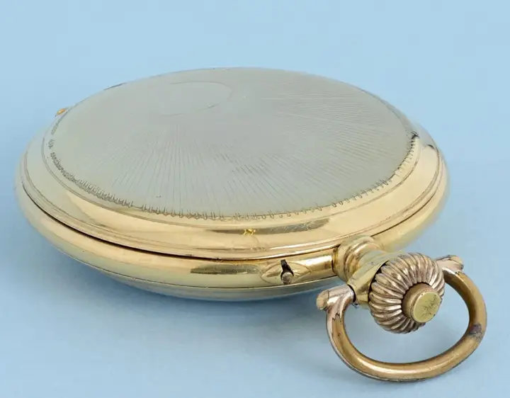 Silver 24 Hour Dial Lever Pocket Watch – Circa 1895 — عکس ۴ از رکورد آرشیو WatchMuseum