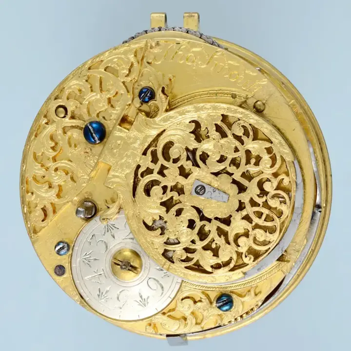 SILVER CHAMPLEVE DIAL CALENDAR – Circa 1710 — عکس ۴ از رکورد آرشیو WatchMuseum
