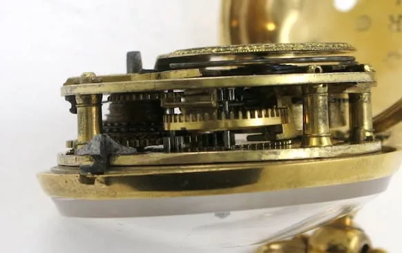 Silver gilt pair cased London verge – 1887 — عکس ۸ از رکورد آرشیو WatchMuseum