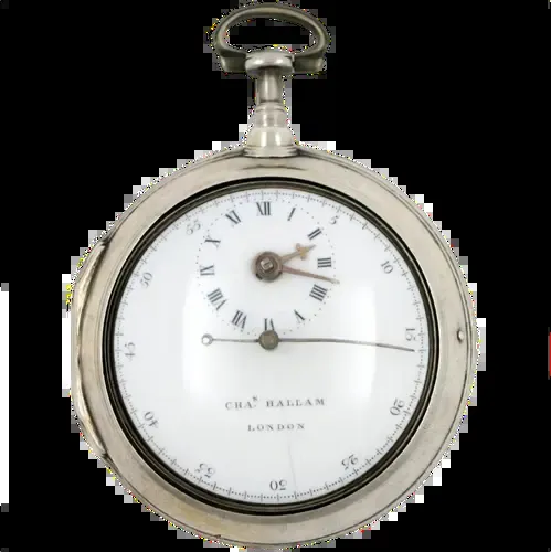 Silver London Doctor’s Centre Seconds Pocket Watch – 1793 — عکس ۱ از رکورد آرشیو WatchMuseum