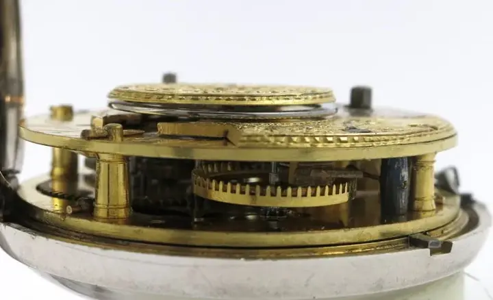 Silver London Doctor’s Centre Seconds Pocket Watch – 1793 — عکس ۷ از رکورد آرشیو WatchMuseum