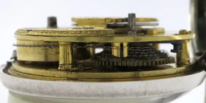 Silver London Doctor’s Centre Seconds Pocket Watch – 1793 — عکس ۸ از رکورد آرشیو WatchMuseum