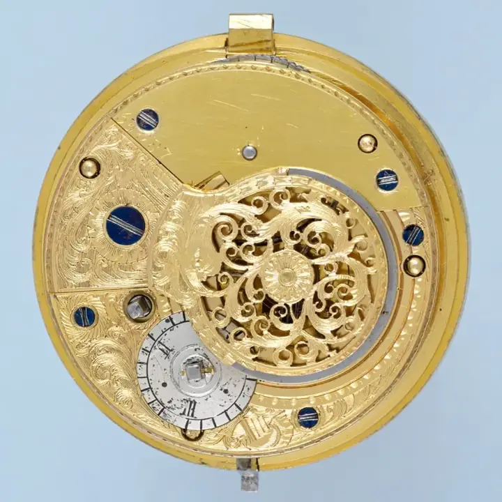 SILVER PAIR CASED ENGLISH VERGE POCKET WATCH – 1817 — عکس ۳ از رکورد آرشیو WatchMuseum