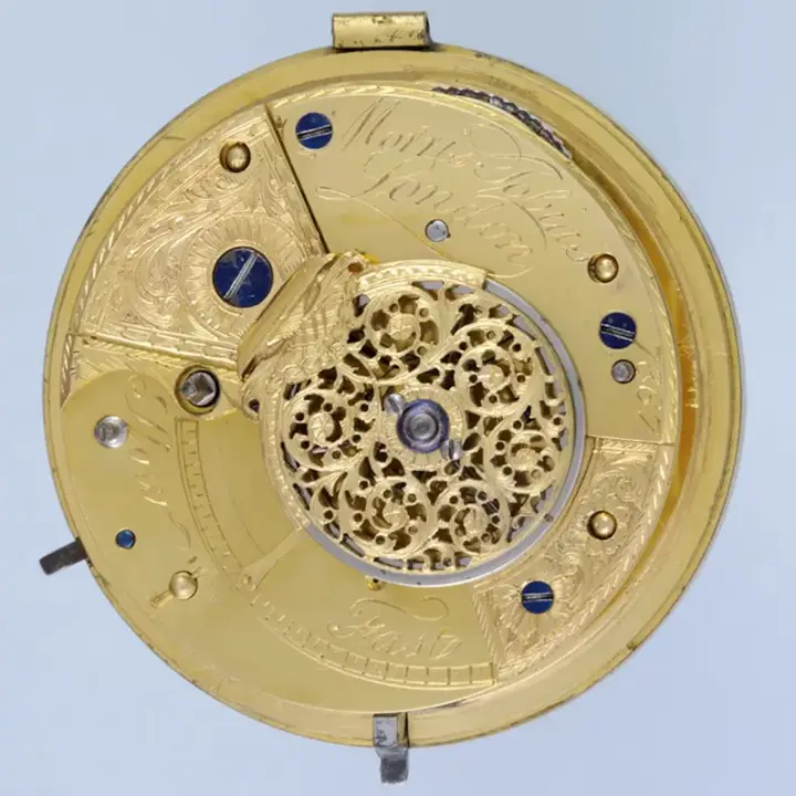 SILVER PAIR CASED ENGLISH VERGE POCKET WATCH – 1811 — عکس ۳ از رکورد آرشیو WatchMuseum