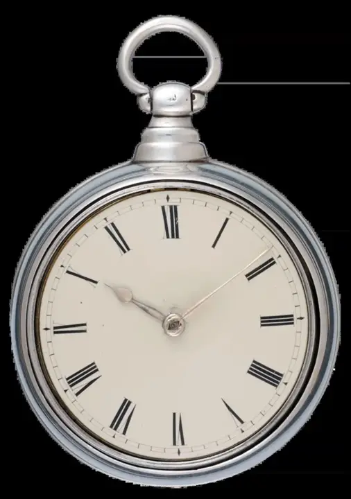 SILVER PAIR CASED RACK LEVER POCKET WATCH – 1810 — عکس ۱ از رکورد آرشیو WatchMuseum