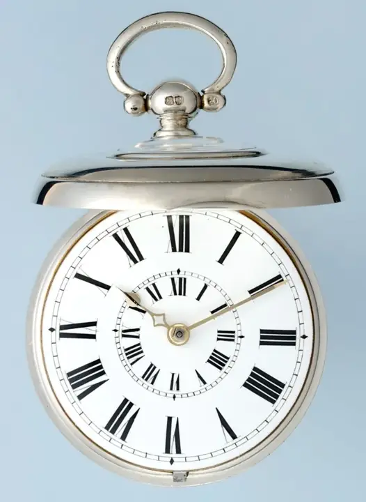 Silver Pair Cased Verge Pocket Watch – 1878 — عکس ۵ از رکورد آرشیو WatchMuseum