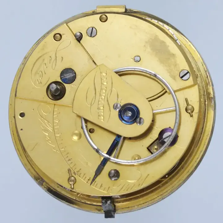 SILVER RACK LEVER POCKET WATCH – 1819 — عکس ۳ از رکورد آرشیو WatchMuseum