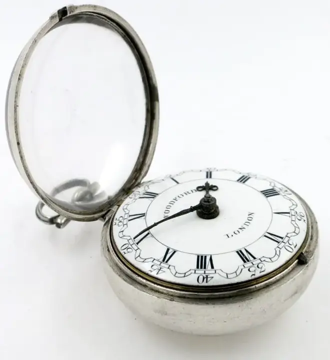 Silver repousse case Pocket Watch – 1789 — عکس ۷ از رکورد آرشیو WatchMuseum