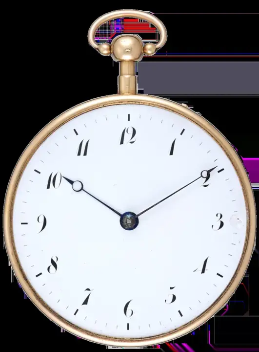 SLIM GOLD SWISS QUARTER REPEATING CYLINDER – Circa 1810 — عکس ۱ از رکورد آرشیو WatchMuseum