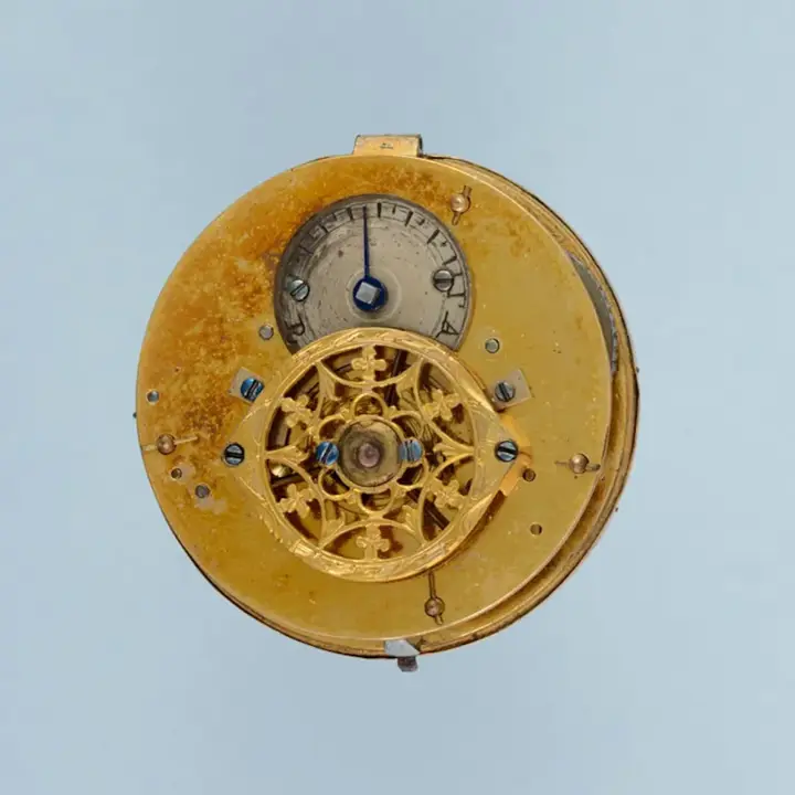 SMALL GOLD AND ENAMEL VERGE POCKET WATCH – 1810 — عکس ۳ از رکورد آرشیو WatchMuseum