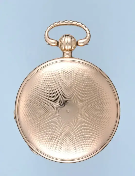 SMALL GOLD ENGLISH CYLINDER BY RECORDON – 1812 — عکس ۲ از رکورد آرشیو WatchMuseum