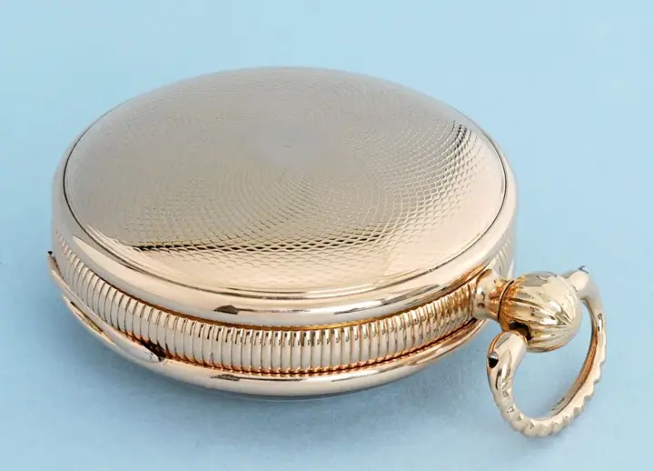 SMALL GOLD ENGLISH CYLINDER BY RECORDON – 1812 — عکس ۴ از رکورد آرشیو WatchMuseum
