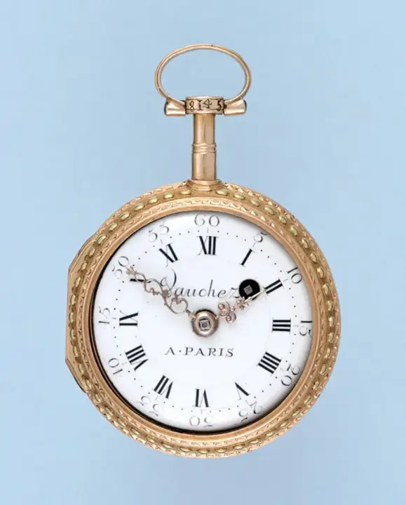 SMALL PEARL SET THREE COLOUR GOLD VERGE – Circa 1780 — عکس ۴ از رکورد آرشیو WatchMuseum