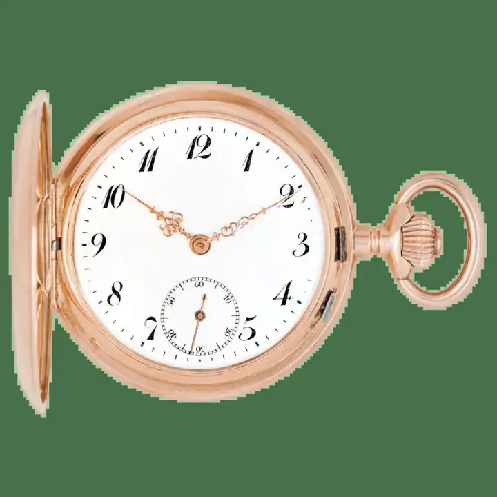 Swiss 14CT Gold Monopol Pocket Watch- C1920s — عکس ۱ از رکورد آرشیو WatchMuseum