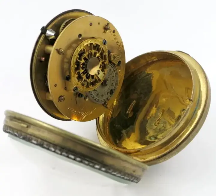 Swiss enamel verge Pocket Watch – C1780 — عکس ۷ از رکورد آرشیو WatchMuseum
