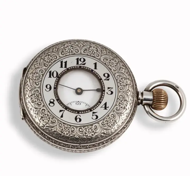 Swiss Made Half Hunter – c1890s – 1900s — عکس ۱ از رکورد آرشیو WatchMuseum