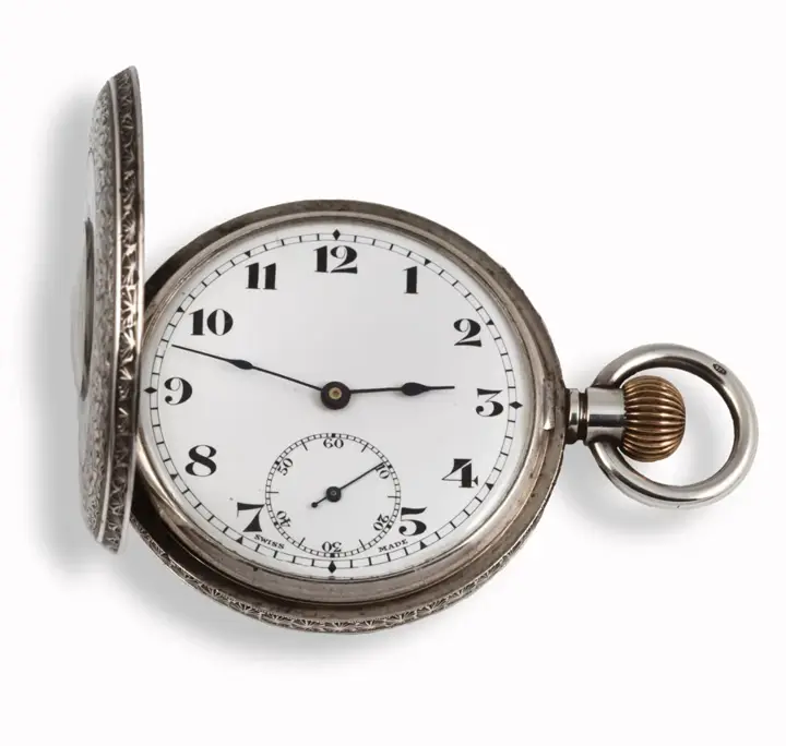 Swiss Made Half Hunter – c1890s – 1900s — عکس ۴ از رکورد آرشیو WatchMuseum