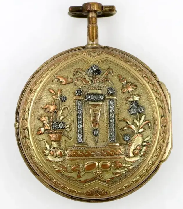 Swiss or French Masonic Pocket Watch – C1790 — عکس ۳ از رکورد آرشیو WatchMuseum