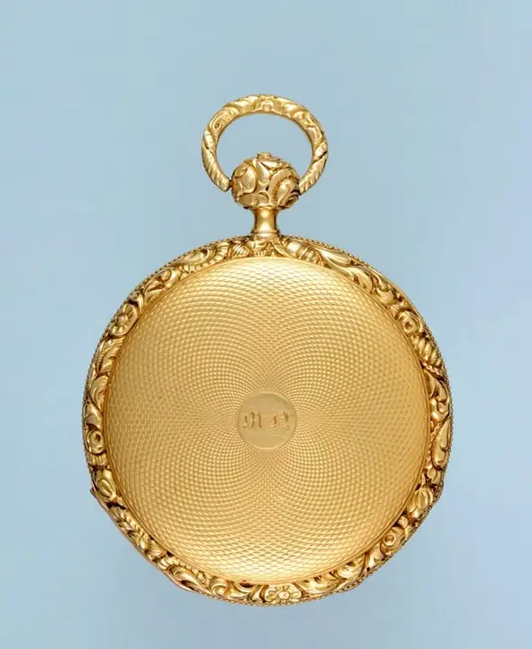 SWISS Quarter Repeating Cylinder Pocket Watch – 1830 — عکس ۲ از رکورد آرشیو WatchMuseum